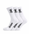 Elviore White Socks - 3 Pairs