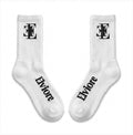 Elviore White Socks - 1 Pair