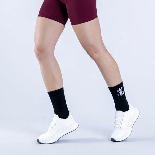 Elviore Black Socks - 10 Pairs